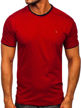 Бордо мъжка тениска Bolf 14316