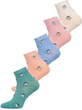 Многоцветни дамски чорапи Bolf DM66036-5P 5 PACK