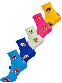 Многоцветни дамски чорапи Bolf WQ7625-5P 5 PACK