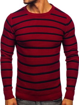 Мъжки пуловер Бордо Bolf 4356