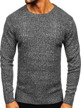 Мъжки пуловер сив Bolf H1937