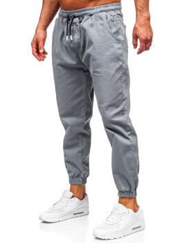 Сив мъжки карго джогър панталон Bolf 001