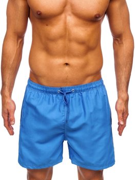 Сини мъжки плувни шорти Bolf YW07001