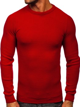 Червен мъжки пуловер Bolf 4629