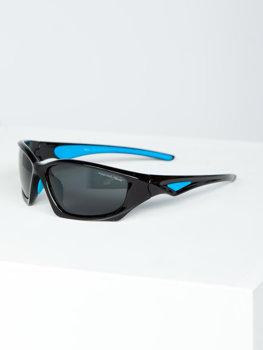 Черно-сини слънчеви очила Bolf MIAMI4
