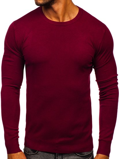 Бордо мъжки пуловер Bolf YY01