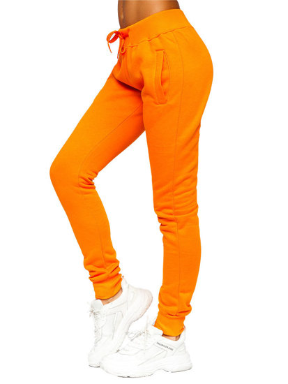 Оранжево дамско спортно долнище Bolf CK-01