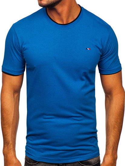Синя мъжка тениска Bolf 14316