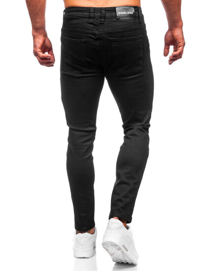 Черни мъжки дънки slim fit Bolf KX576-13A