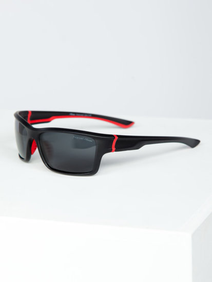 Черно-червени слънчеви очила Bolf MIAMI6