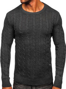 Графитен мъжки пуловер Bolf MM6021