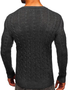 Графитен мъжки пуловер Bolf MM6021