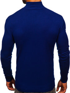 Мастилен мъжки пуловер с яка Bolf MM6007