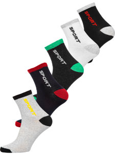 Многоцветни мъжки чорапи Bolf SL3-5P 5 PACK