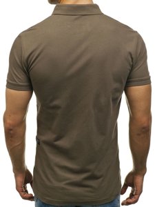 Мъжка поло тениска каки Bolf 2056