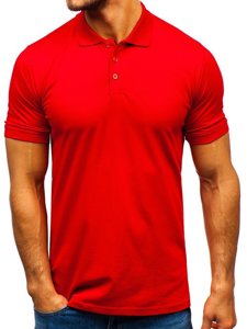 Мъжка поло тениска червена Bolf 9025