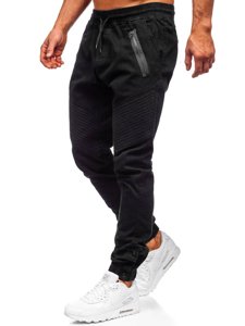 Мъжки панталони джогър черни Bolf 0952