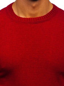 Мъжки пуловер червено Bolf 0001