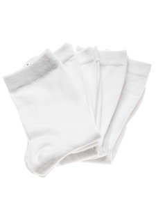 Мъжки чорапи бели Bolf X10022-5P 5 чифта