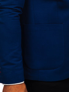 Мъжко сако елегантно синьо Bolf 1652