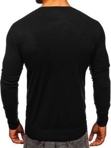 Черен мъжки пуловер Bolf YY01