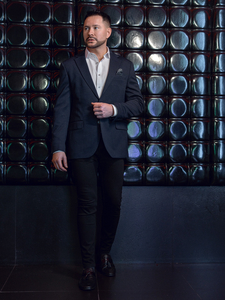 Мъжко ежедневно яке с мастило Bolf 24401-1