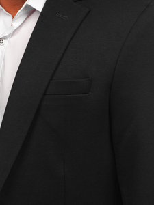 Елегантно мъжко черно яке Bolf 1652A