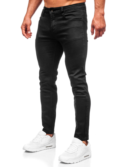 Черни мъжки дънки slim fit Bolf KX576-13A