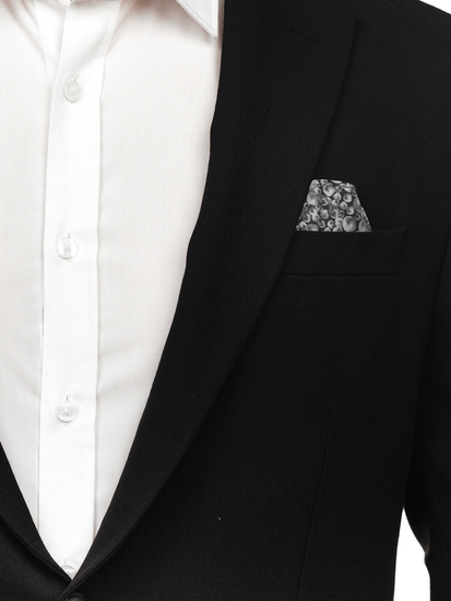 Елегантно мъжко черно яке Bolf 24400