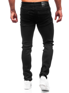 Черни мъжки дънки slim fit Bolf E7838