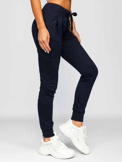 Тъмносиньо дамско спортно долнище Bolf CK-01