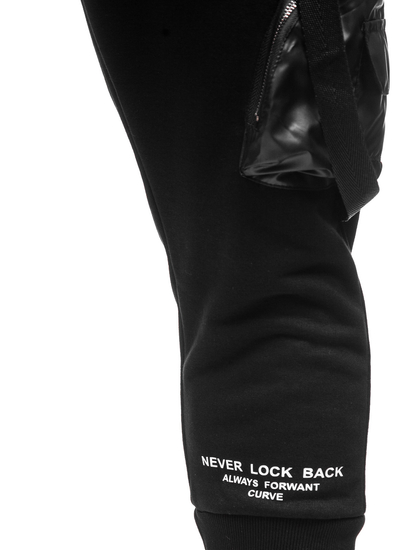 Черни мъжки карго джогъри Bolf 6583