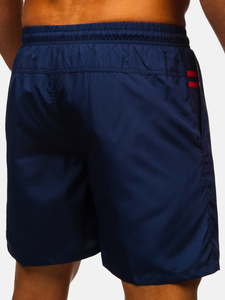 Тъмносини мъжки бански шорти Bolf QD32