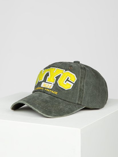 Зелена шапка с козирка  Bolf CZ74