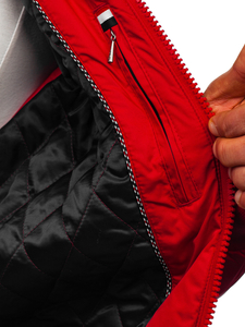 Мъжко преходно яке червено Bolf 1907