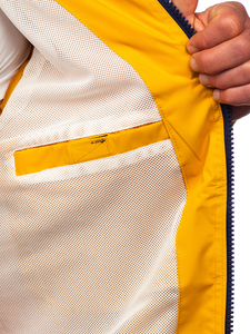 Мъжко преходно яке в цвят камел Bolf 5M802