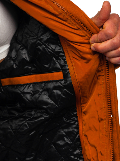 Мъжко камелско палто Bolf 8856A1