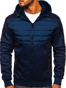 Тъмносиньо мъжко преходно яке Bolf KS2232