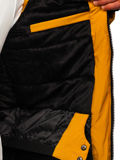 Камел мъжко зимно яке Bolf 6576