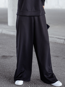 Дамски двуцветен спортен комплект черен Bolf 821111