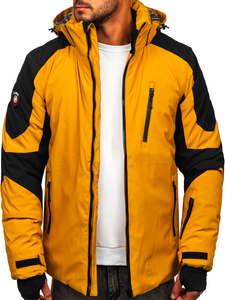 Камел мъжко зимно яке Bolf 6576