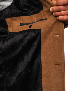 Мъжко зимно палто камел Bolf 1047C