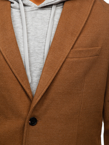 Мъжко зимно палто камел Bolf 1047C