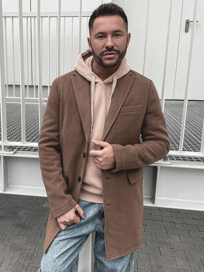 Мъжко зимно палто камел Bolf 1047C