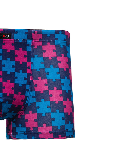 Мъжки боксерки в цвят бордо Bolf 1BE726