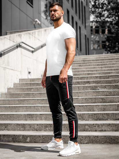 Черни мъжки спортни джогъри Bolf K10336A