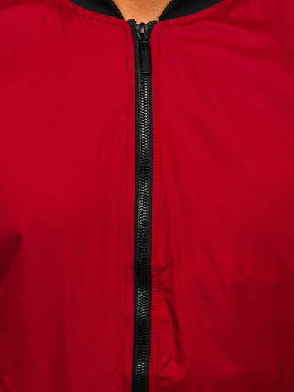 Мъжко преходно яке бомбър бордо Bolf 5M708