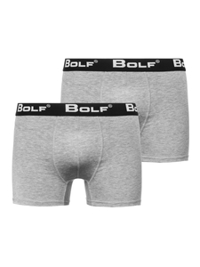 Сиви мъжки боксерки Bolf 0953-2P 2 PACK