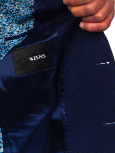 Тъмносиньо мъжко ежедневно яке Bolf 24401