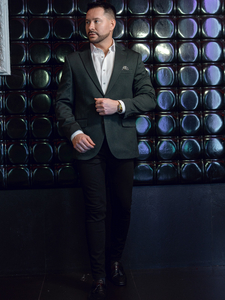 Ежедневно зелено мъжко яке Bolf 24401-1